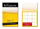 Bonuskarten Bier zweiseitig ( BOK-415/ 50 Stck )